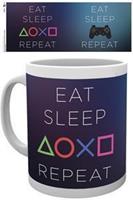 Playstation - Eat Sleep Repeat Mug