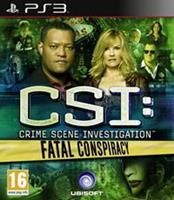 CSI Crime Scene Investigation Fatal Conspiracy Game PS3