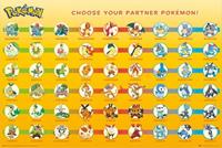 GB Eye Pokemon Poster - Partner Pokemon (61cm x 91,5cm)