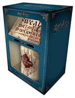 Geschenkbox Harry Potter Marauders Map (Tasse,Schlüsselanhänger,Untersetzer)