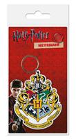 Pyramid International Harry Potter Rubber Keychain Hogwart's Crest 6 cm