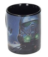 starwars Rogue One: A Star Wars Story Tasse Death Trooper schwarz, bedruckt, aus Keramik. 152 x 101,5 cm