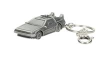 Zur Ck In Die Zukunft - Zurück in die Zukunft 3D Schlüsselanhänger DeLorean multicolor, aus Metall, inklusive Minikarabiner. - ZURCK IN DIE ZUKUNFT