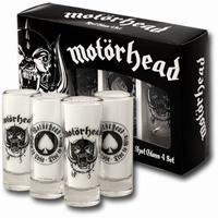 KKL Motörhead Shotglass 4-Pack