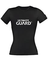 Ultimate Guard Ladies T-Shirt Wordmark Black Size M