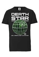 Logoshirt T-Shirt Organic Easy Fit Star Wars-Rogue One-Death Star, schwarz