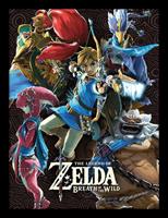 Pyramid International Legend of Zelda Breath of the Wild Framed Poster Divine Beasts Collage 45 x 33 cm