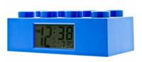 LEGO Blue Brick Clock Unisexuhr in Blau 9002151