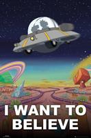 GYE Rick and Morty I Want to Believe Poster 91,5x61cm