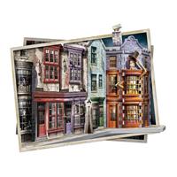 Wrebbit 3D Puzzle - Harry Potter (TM): Winkelgasse 450 Teile Puzzle Wrebbit-3D-1010