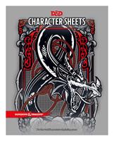 Wizards of the Coast Dungeons & Dragons RPG Character Sheets (24) english