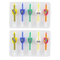 Cinereplicas Harry Potter Birthday Candle 10-Pack Logos