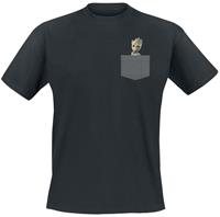 Marvel - Pocket Groot Men's Large T-Shirt - Black