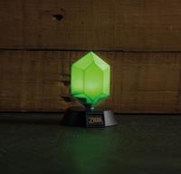Paladone - The Legend of Zelda Groen Ruby Lamp Multicolor - Lampen -