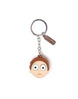 Difuzed Rick and Morty 3D Rubber Keychain Morty Face