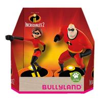 Bullyworld Bullyland 13288 - Walt Disney, Die Unglaublichen 2, Mr. Incredible und Elastigirl, Spielfigurenset