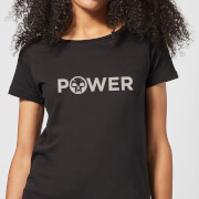 Magic The Gathering Power Damen T-Shirt - Schwarz - Schwarz