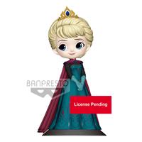 Banpresto Disney Q Posket Mini Figure Elsa Coronation Style A Normal Color Version 14 cm