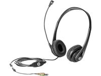 HP Business V2 PC-headset 3.5 mm jackplug Kabelgebonden Over Ear Zwart