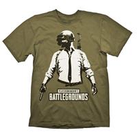 playerunknown'sbattlegrounds PlayerUnknown's Battlegrounds - Stencil Guy Khaki - - T-Shirts