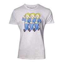Difuzed Fallout T-Shirt Three Vault Boys Size XL