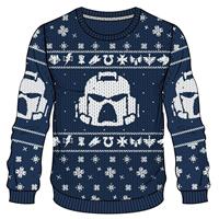 Difuzed Warhammer 40K Knitted Christmas Sweater Space Marines Size M