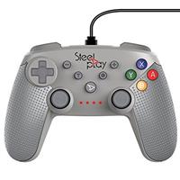 Steelplay Wired Controller - SNES Grey - Gamepad - Nintendo Switch