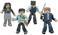 Diamond Select Gotham Minimates Action Figures 5 cm Series 1 Box Set