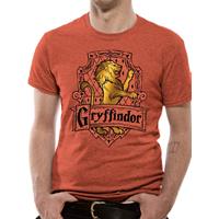 harrypotter Harry Potter - Brave Red - - T-Shirts