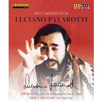 Luciano Pavarotti, Lorin Maazel, Tebaldi, Bergonzi Best Wishes From Luciano Pavarotti