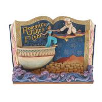 Enesco Disney Traditions Romance Takes Flight (Buch „Aladdin“) 14,0 cm