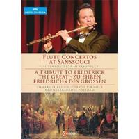 Flute Concertos at Sanssouci. Flötenkonzerte in Sanssouci, 1 DVD