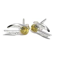 Carat Shop, The Harry Potter Golden Snitch Stud Earrings (Sterling Silver)