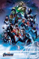 Pyramid International Avengers: Endgame Poster Pack Quantum Realm Suits 61 x 91 cm (5)
