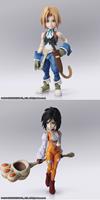 Square-Enix Final Fantasy IX: Bring Arts - Zidane Tribal and Garnet Til Alexandros 5 inch Action Figure Set