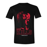 Chucky Love Kills Herren T-Shirt - Schwarz - Schwarz