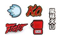 DTR Street Fighter 5-Pack Pin Badges Icons