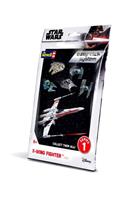 Revell Star Wars Level 2 Easy-Click Snap Model Kit Series 1 X-Wing Fighter