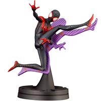 Kotobukiya ARTFX+ Marvel Universe Spider-Man Into the Spider-Verse 1/10 Schaal Voorgeverfde Figuur: Miles Morales Heldensuit Into The Spider-Verse