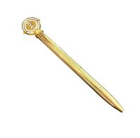 Carat Shop, The Harry Potter Metallic Pen with 3D Charm Time Turner