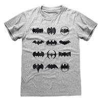 Batman - GCPD Unisex Large T-Shirt - Grey