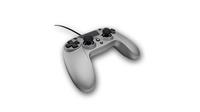 Gioteck VX-4. Soort apparaat: Gamepad, Gaming platforms ondersteund: PlayStation 4. Connectiviteitstechnologie: Bedraad. Kleur van het product: Titanium. Stroombron: Kabel
