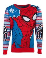 Difuzed Marvel Knitted Christmas Sweater Spider-Man Size L
