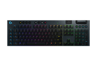 logitechgaming G915 LIGHTSPEED Kabellos Gaming-Tastatur US-Englisch, QWERTY Schwarz