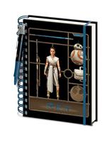 holeinthewall Hole In The Wall Star Wars: The Rise of Skywalker Airfix Rey A5 Notebook