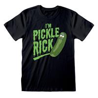 Rick And Morty - Im Pickle Rick Unisex Medium T-Shirt - Black