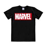 Logoshirt T-Shirt Easyfit Marvel - Logo, schwarz