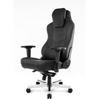 AKracing Office Onyx Büro Stuhl - Schwarz - PU-Leder - Bis zu 150 kg