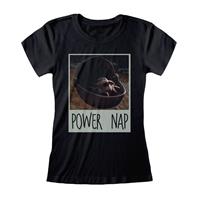The Mandalorian - Power Nap Women's Large T-Shirt - Black