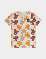 Difuzed Nintendo T-Shirt Donkey Kong All Over Print Size M